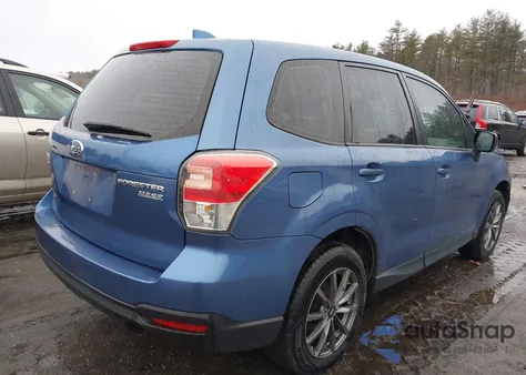 2017 Subaru Forester 2.5I из США, поврежденный, VIN JF2SJAACXHH549661
